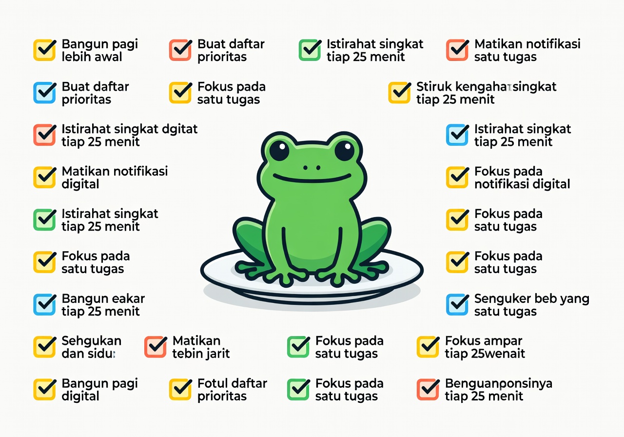 21 Cara Stop Prokrastinasi ala Eat That Frog Brian Tracy (Tackle Hardest Task First) 2