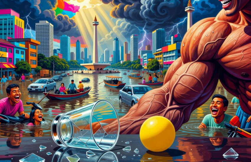 Perbandingan fragile resilient antifragile ala Nassim Taleb di tengah kekacauan Jakarta