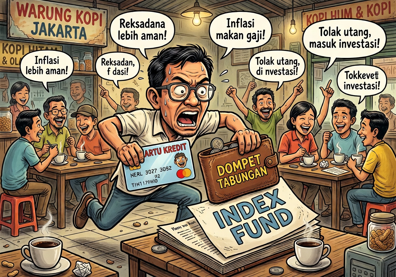 Avoid Debt dan Live Below Means: Kunci Index Fund Investing Buat Wealth Jangka Panjang ala JL Collins 3