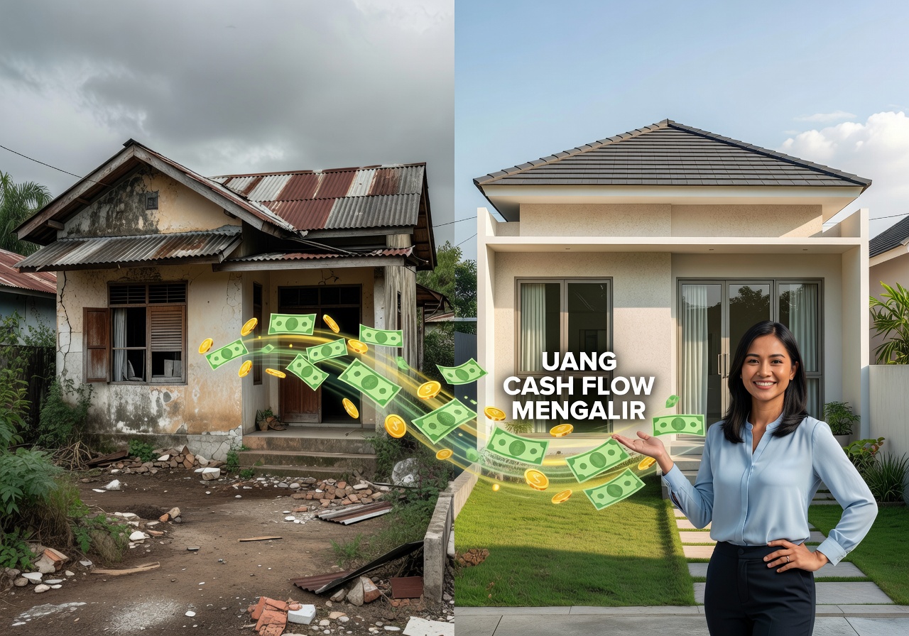 BRRRR Method: Rahasia Cash Flow Stabil, Appreciation Nilai Properti, dan Tax Benefits Maksimal di Indonesia 2