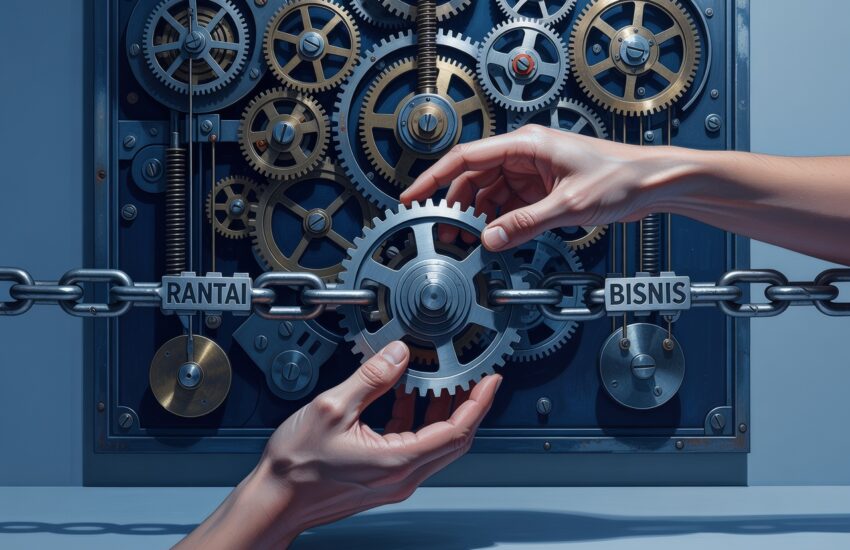 Ilustrasi 4D mix Clockwork: lepaskan bisnis dari ketergantungan owner