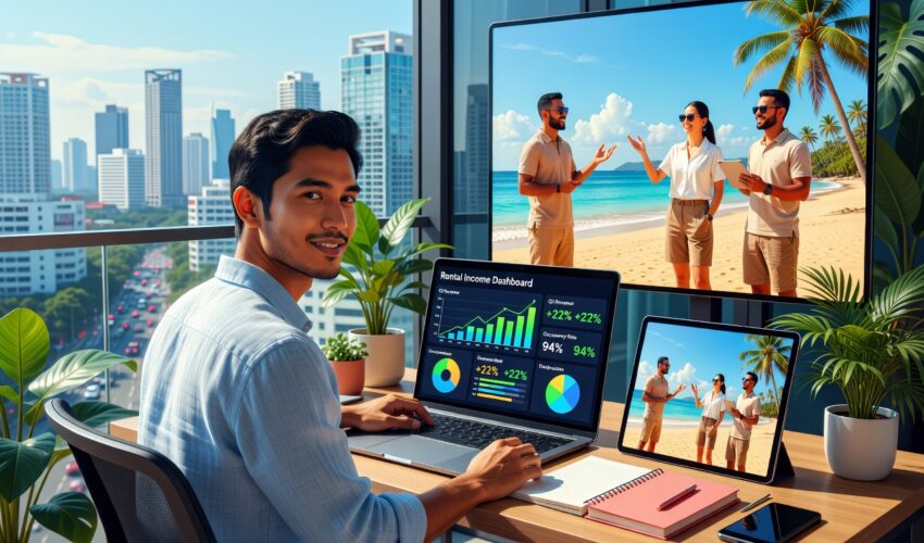 Investor build remote team untuk properti jarak jauh di Bali dari Jakarta 2025