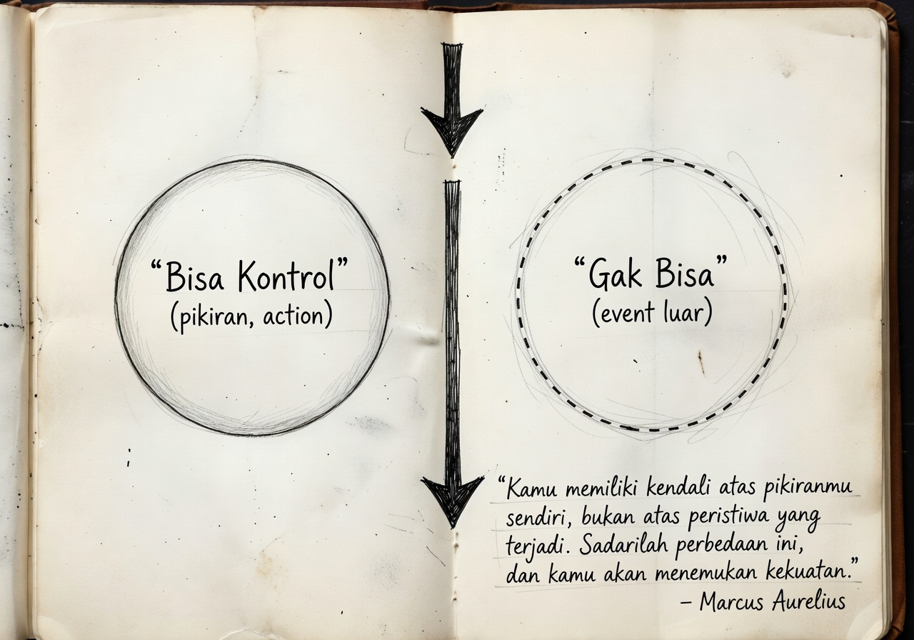 Control What You Can: Cara Stoik Marcus Aurelius Bangun Resilience di Tengah Chaos Hidup 3