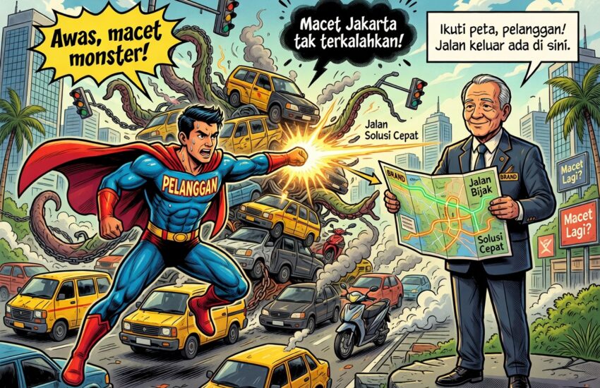 Customer as hero brand as guide dalam story framework marketing Donald Miller