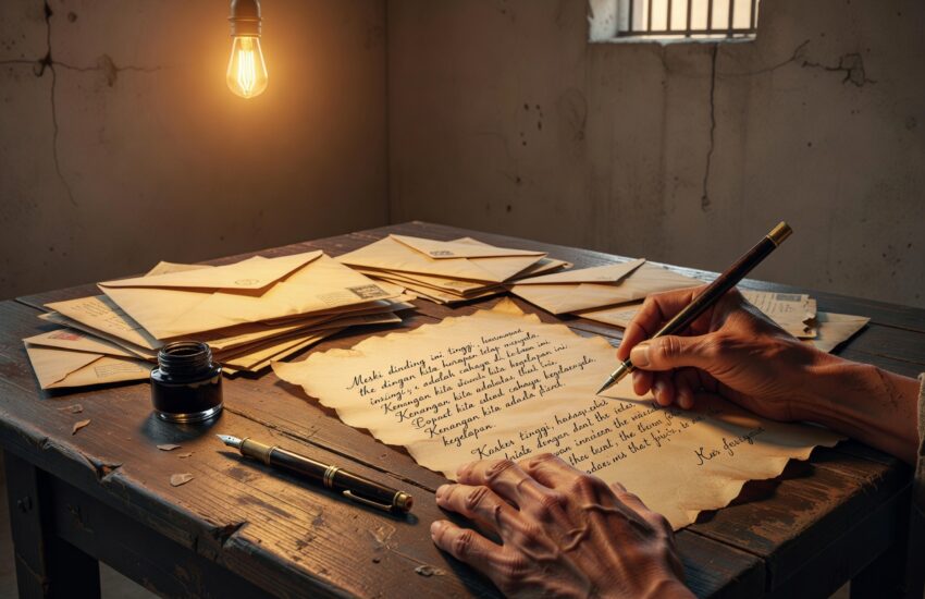Gambar surat copywriting ala Gary Halbert dari The Boron Letters untuk direct response techniques