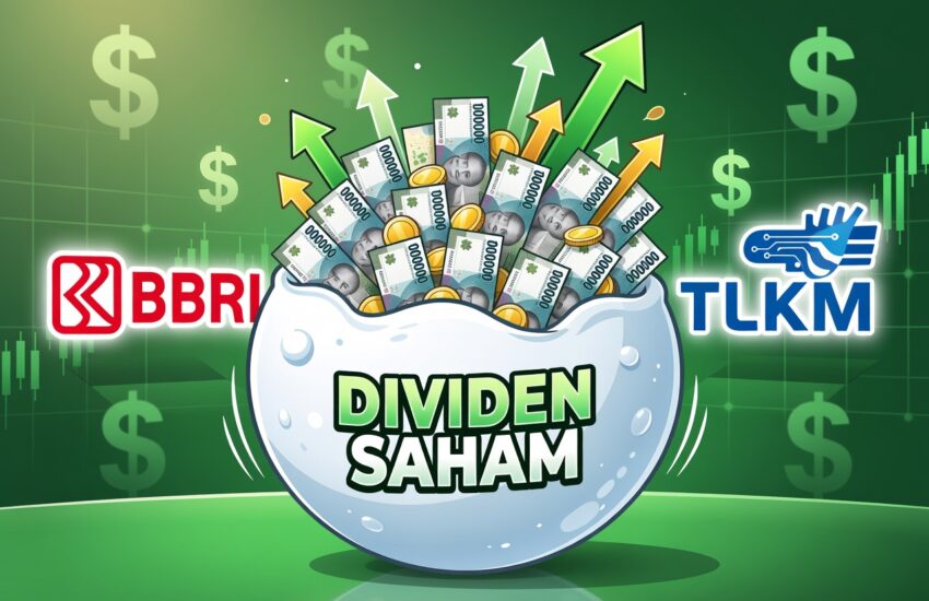 Grafik compounding dividend reinvestment saham jangka panjang Indonesia 2025