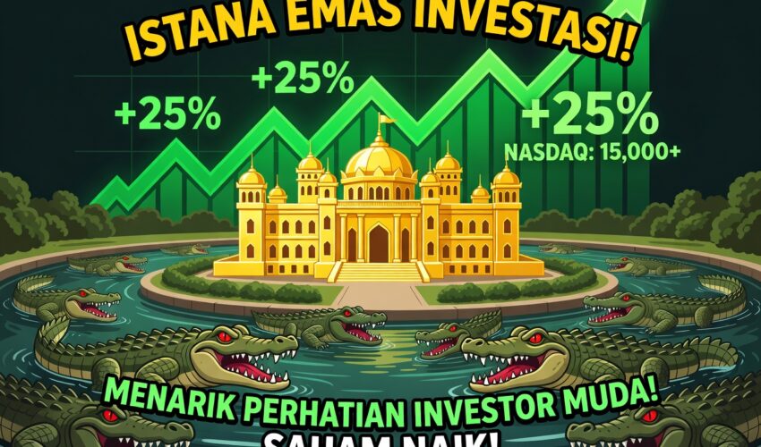 Economic moat ala Warren Buffett seperti parit buaya lindungi istana kekayaan saham 2025