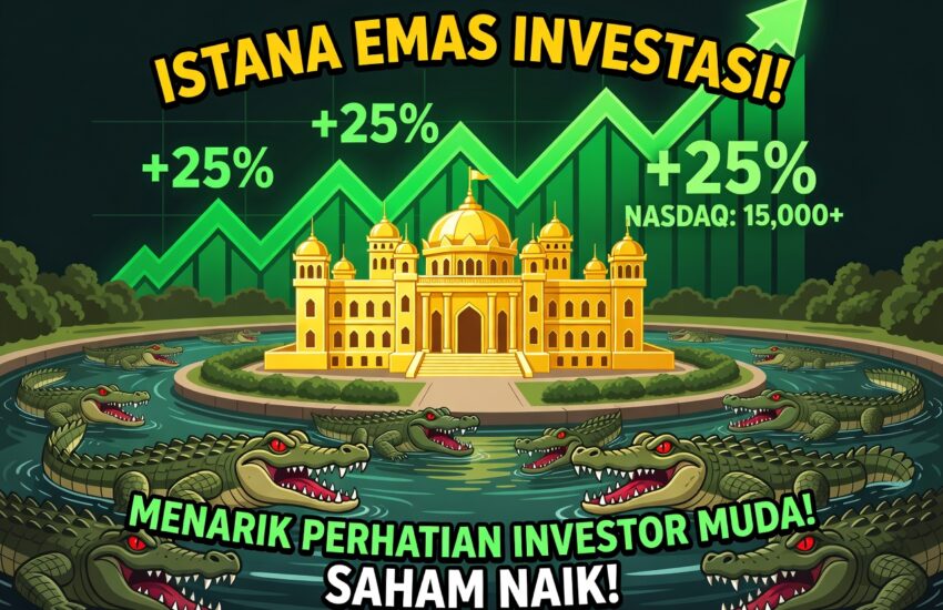 Economic moat ala Warren Buffett seperti parit buaya lindungi istana kekayaan saham 2025