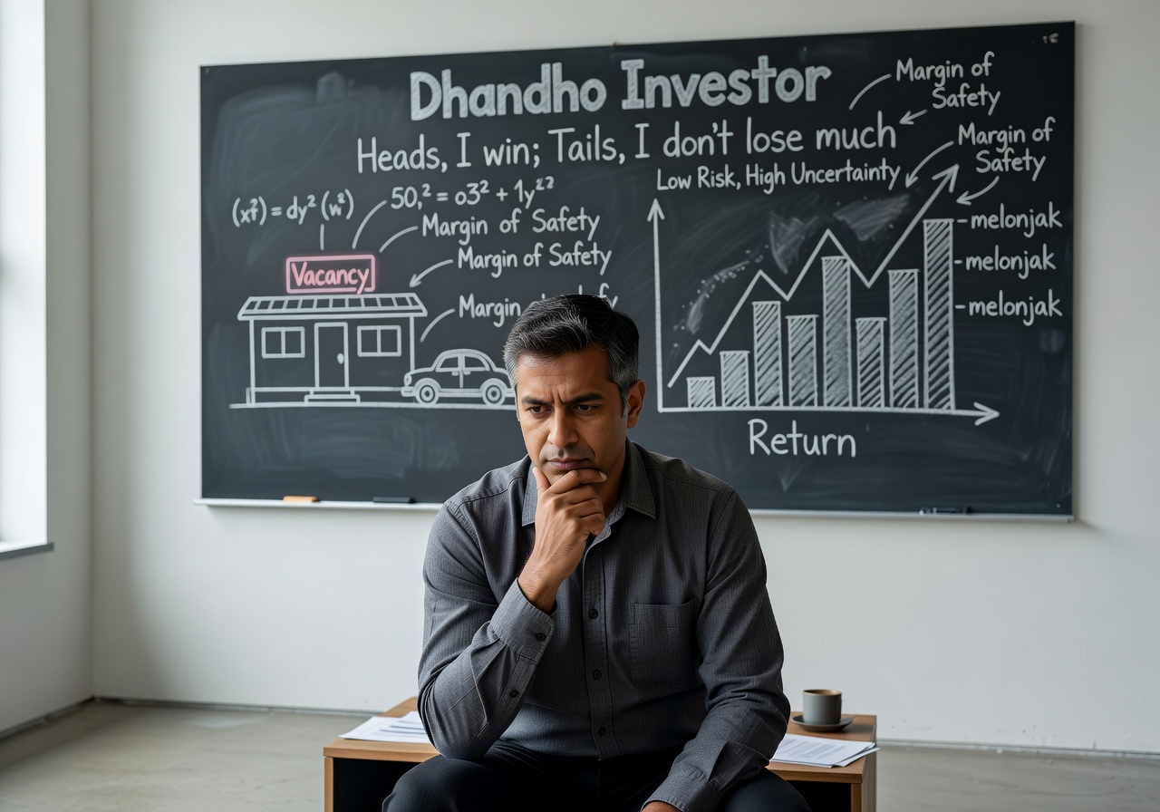 Heads I Win, Tails I Don't Lose Much: Strategi Investasi Low Risk yang Bikin Kaya ala Pabrai 2