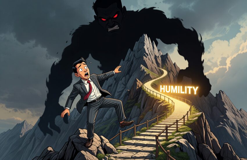 Pebisnis lawan ego dengan humility in ambition dari buku Ryan Holiday