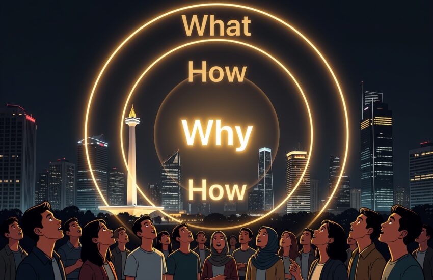 Golden Circle Why How What inspirasi dimulai dari Why yang kuat Simon Sinek
