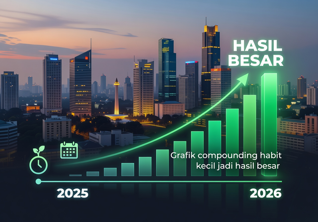 Kebiasaan Kecil Lu yang Bertumpuk Jadi Monster Produktif: 4 Laws of Behavior Change Cue Craving Response Reward 3