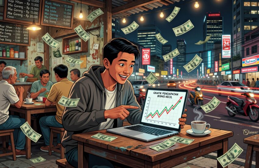 Contoh launch cepat modal kecil micro-business passion di warung kopi Jakarta 2025