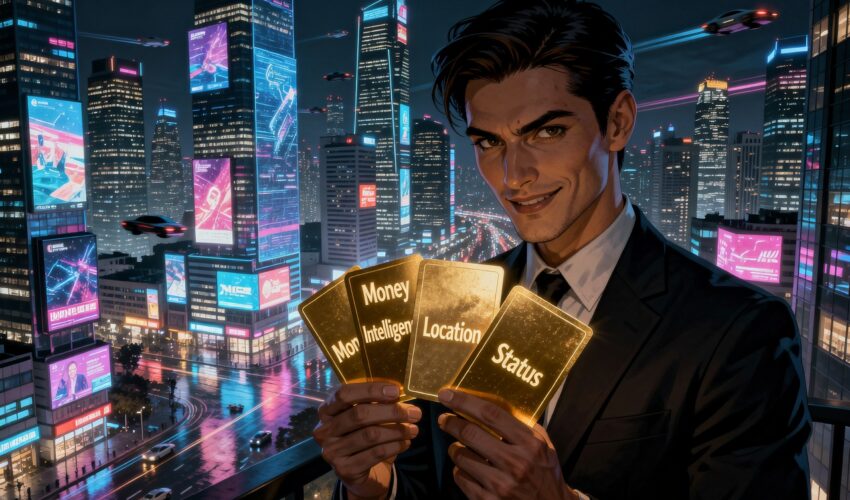 Leverage money intelligence location status unfair advantage Ash Ali