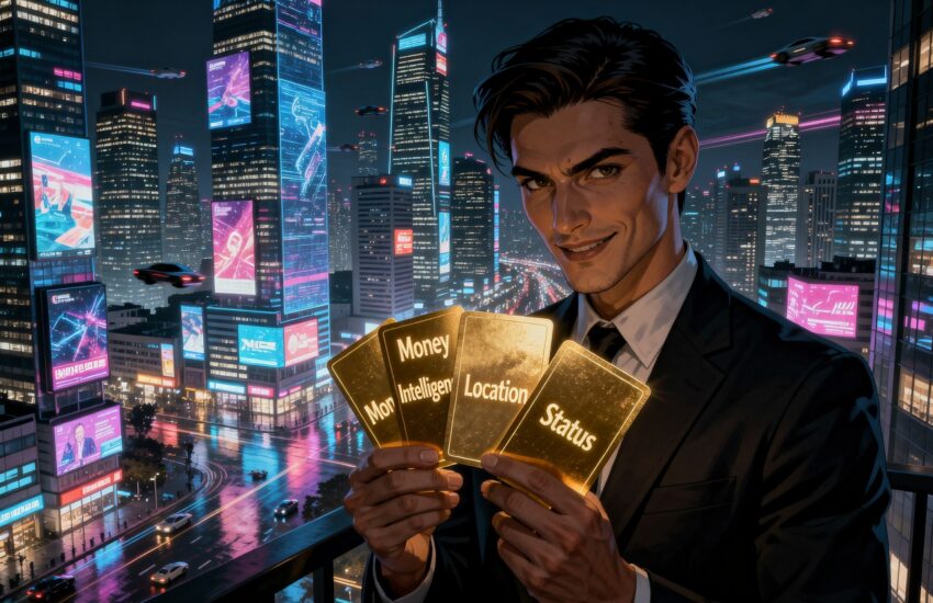 Leverage money intelligence location status unfair advantage Ash Ali