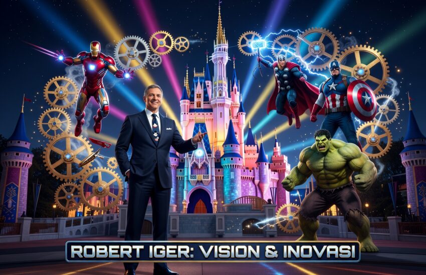Robert Iger leadership dan kreativitas bisnis Disney di kastil ikonik