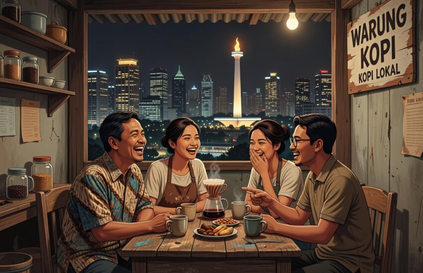 Tim bisnis kecil prioritize soul over scale bahagia di warung kopi Jakarta 2025