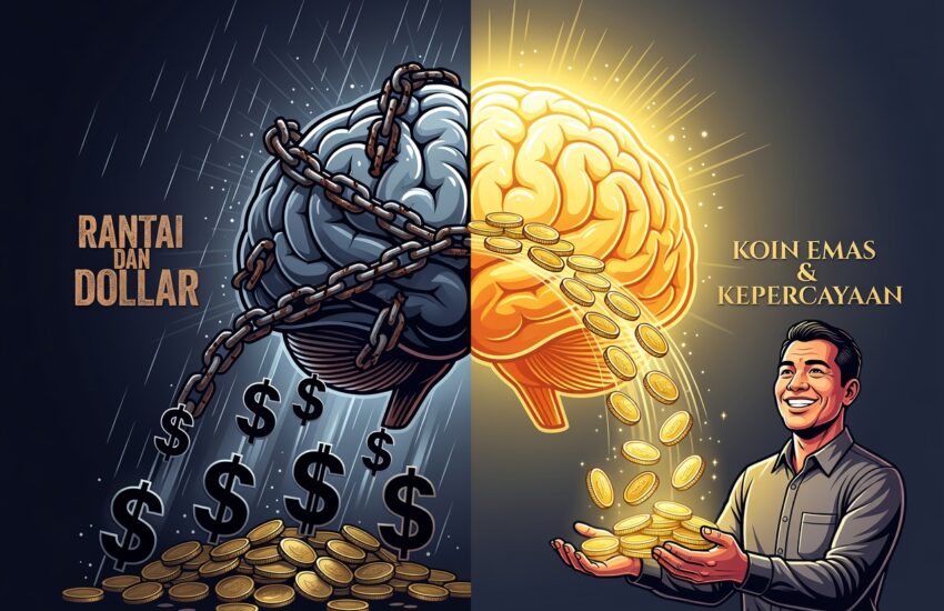 Perbedaan rich vs poor money mindset di otak bawah sadar wealth files