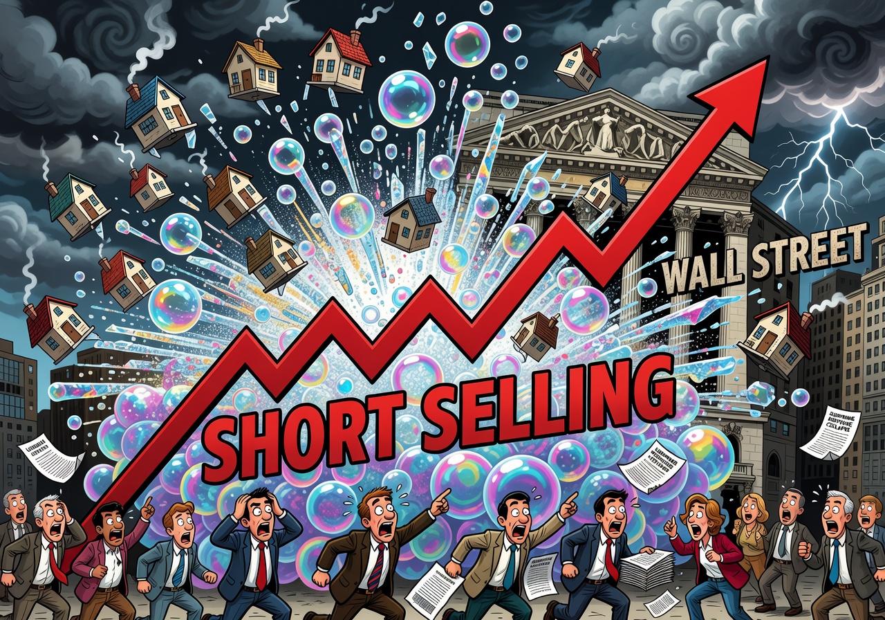 Short Subprime Mortgages: Senjata Rahasia yang Bikin Kaya Saat Housing Bubble 2008 Meledak 1