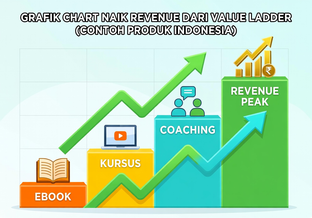 Value Ladder: Rahasia Sales Funnels Online yang Bikin Duit Masuk Bertahap ala DotCom Secrets 3
