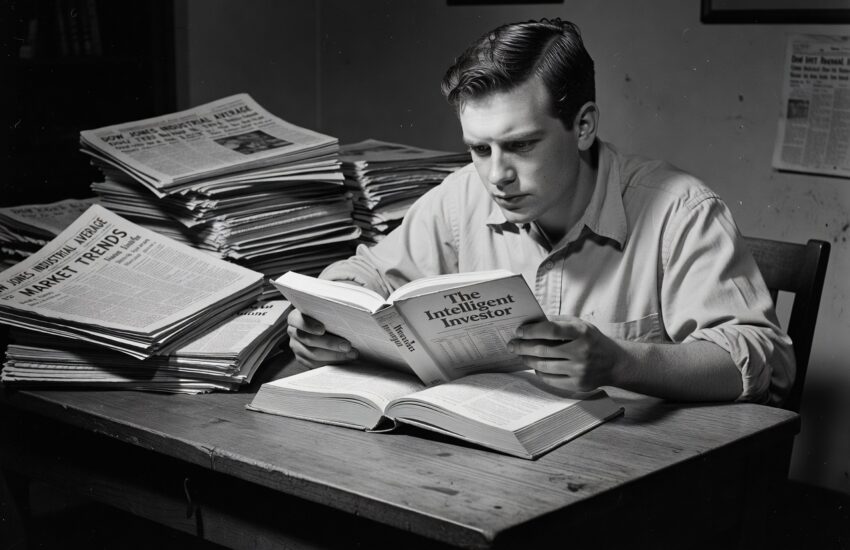 Warren Buffett muda belajar value investing dari Benjamin Graham